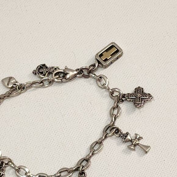 BRIGHTON faith, hope, religious,‎ cross charm bracelet - Picture 4 of 7